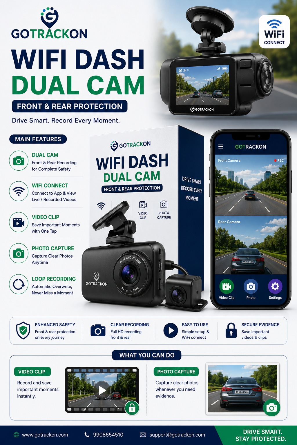 Wi-Fi Dash Camera
